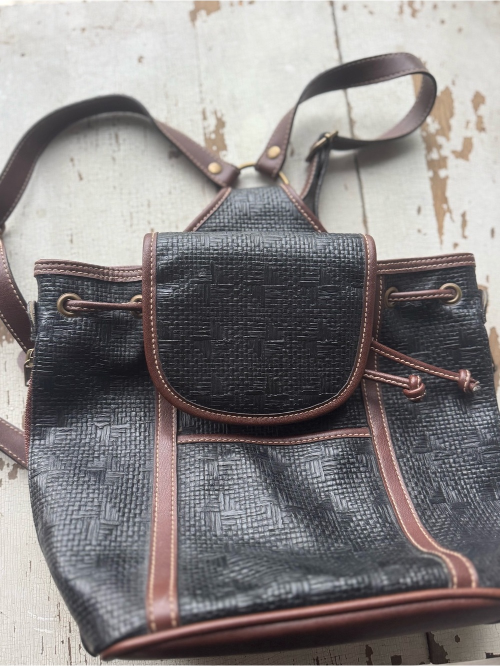 Vintage Objectives Backpack Purse 🤎
